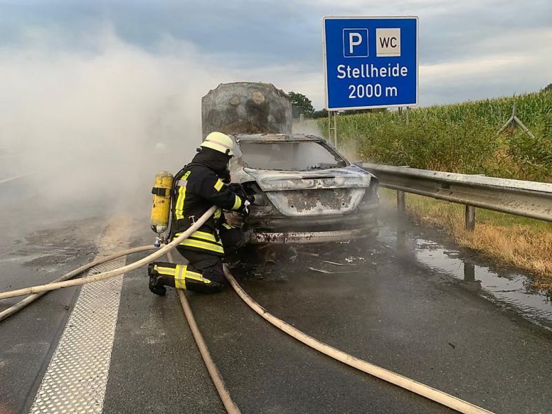 Kraftfahrzeugbrand klein (FK1)